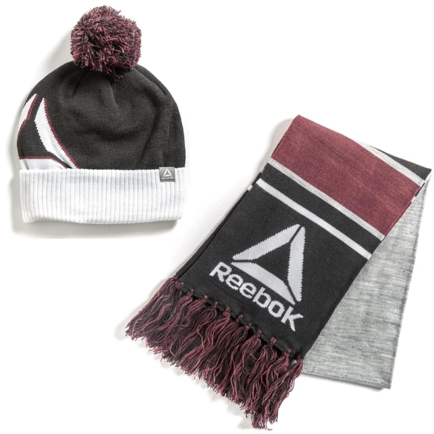 Set Chalina y Gorro Beanie Reebok Rally