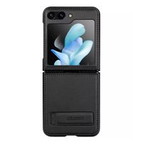 Nillkin Qin Leather para Samsung Galaxy Z Flip 5 Negro