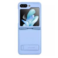 Nillkin Qin Leather para Samsung Galaxy Z Flip 5 Lila