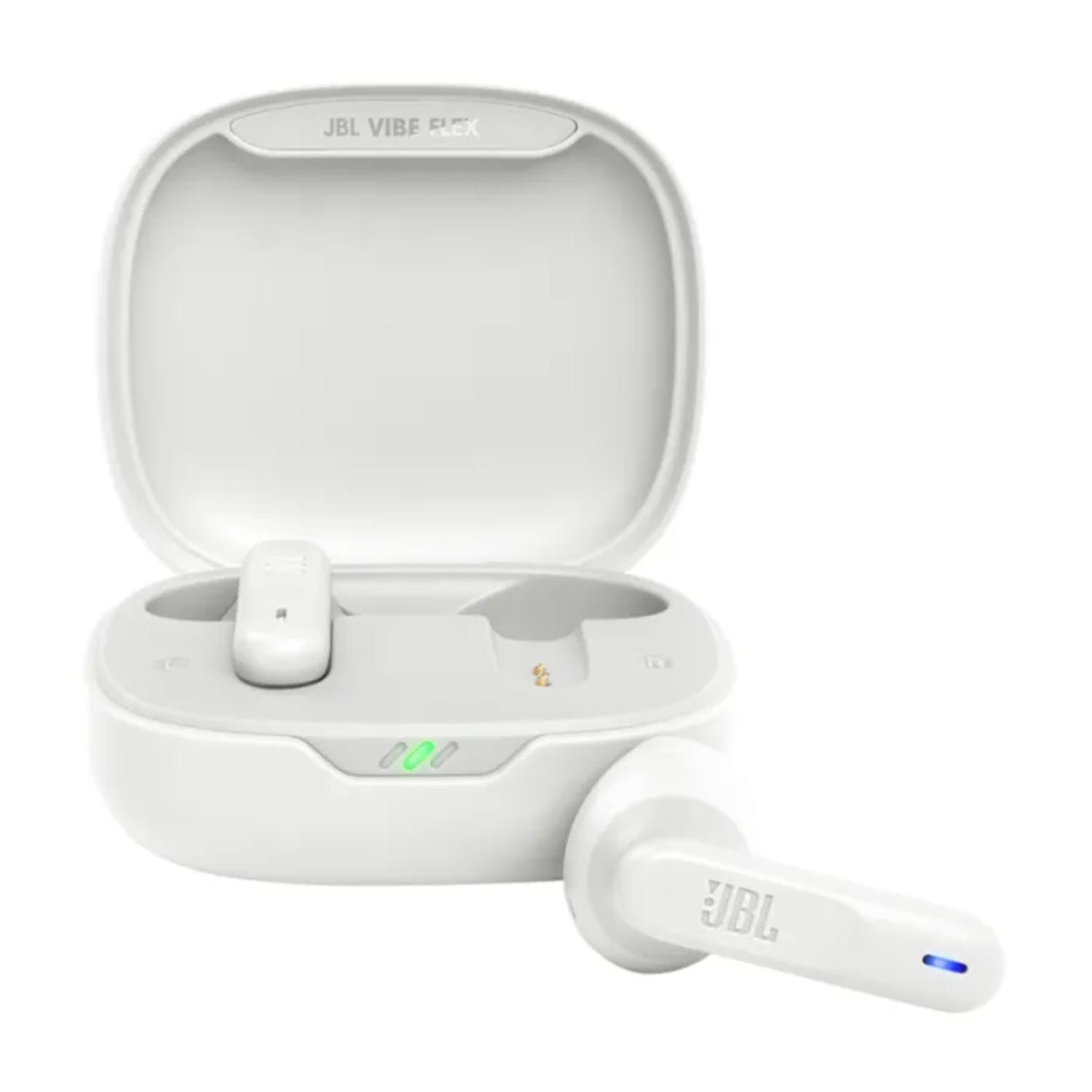 JBL Audífonos True Wireless Wave Flex Bluetooth 5.2 8HRS IP54 JBLWFLEXWHT Blanco