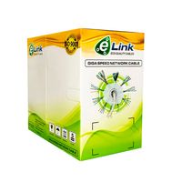 Rollo de Cable Utp Cat. 5e ELINK x caja 305 metros