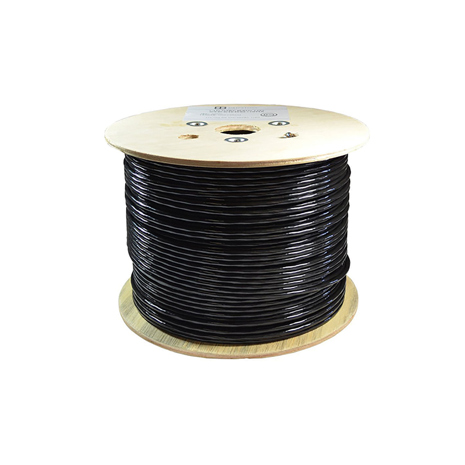 Rollo Cable Utp Categoria 6 Exterior Negro 305m American Net