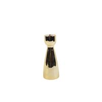 Porta Vela Dorado 15 cm