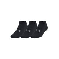 Media Deportiva Under Armour Para Mujer Essential Low Cut 3Pk-Blk 1382958-001 Negro