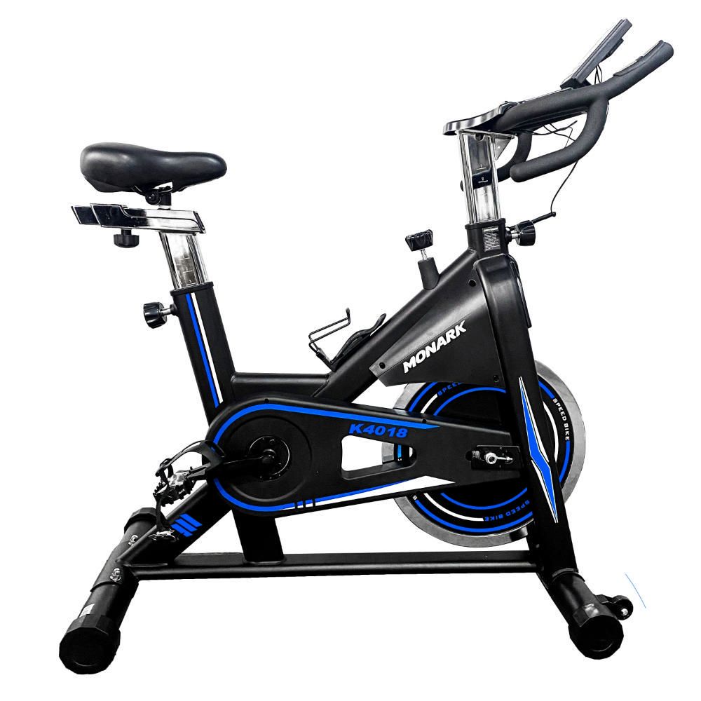 Bicicleta Spinning Monark K4018 Negro/Azul