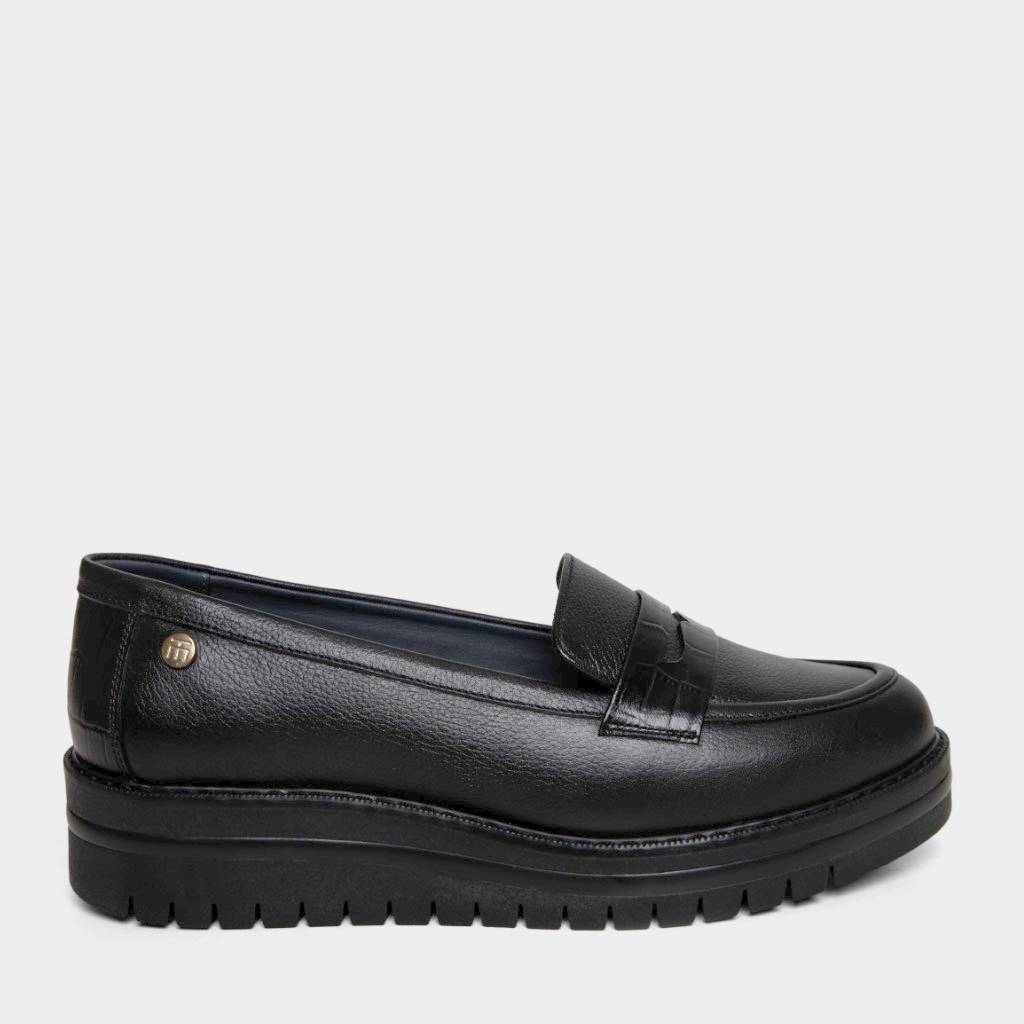 Zapatos Casuales Top Model Mujeres Tmo-N0013 Cuero