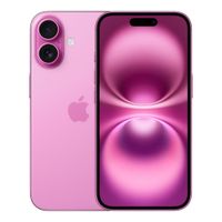 iPhone 16 128GB, 8GB ram, cámara principal 48MP + 12MP, frontal 12MP, 6.1"", rosado