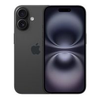 iPhone 16 128GB, 8GB ram, cámara principal 48MP + 12MP, frontal 12MP, 6.1"", negro