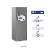 Congeladora Hielera Ilumi 1 Puerta Sólida 310LT TF-3100H (MO)