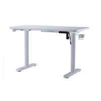 Escritorio Smart Eléctrico Regulable En Altura Tablero White