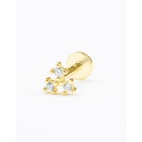 PIERCING ESTRELLITAS 4MM GOLD