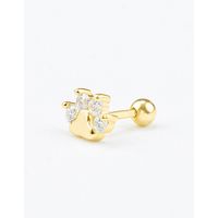 PIERCING HUELLITA 7MM GOLD MEDIUM