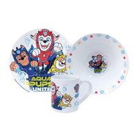 Vajilla Infantil Paw Patrol+Taza Scool Ceramica