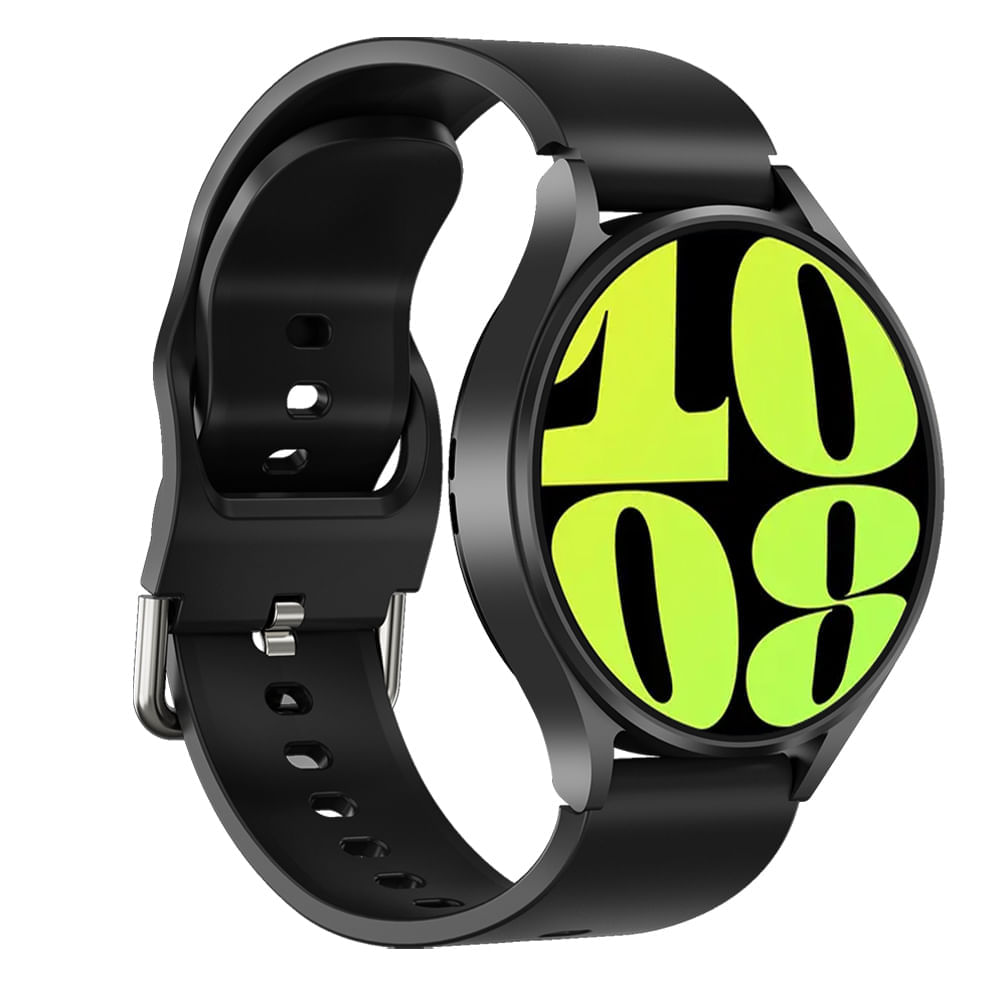 Smartwatch Roadtrip Watch 4 GPS, pantalla 1.46"", resistente al agua IP67, modos de deporte, batería hasta 5 días, negro + correa gris