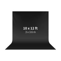 Fondo de tela Neewer Negro  3x3.6m