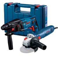 Rotomartillo SDS Plus 720W + Amoladora 4 1/2"" 710W Bosch 0615.A00.1LV-000