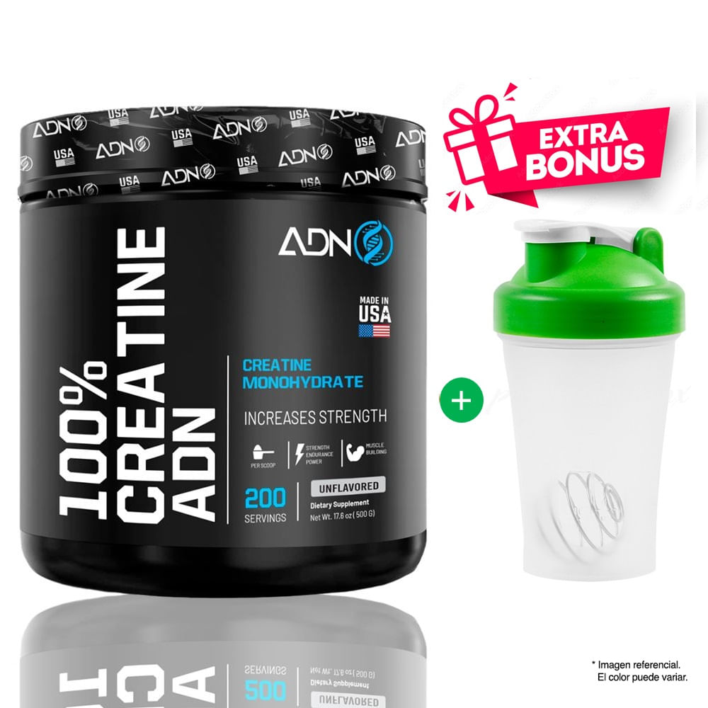 CREATINE CREATINA MONOHIDRATADA 500 GR ADN NUTRITION