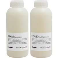 Shampoo Elastizante 1000ml + Mascarilla Davines Love Curl