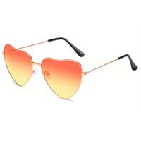 Lentes de Sol Corazones - Naranja