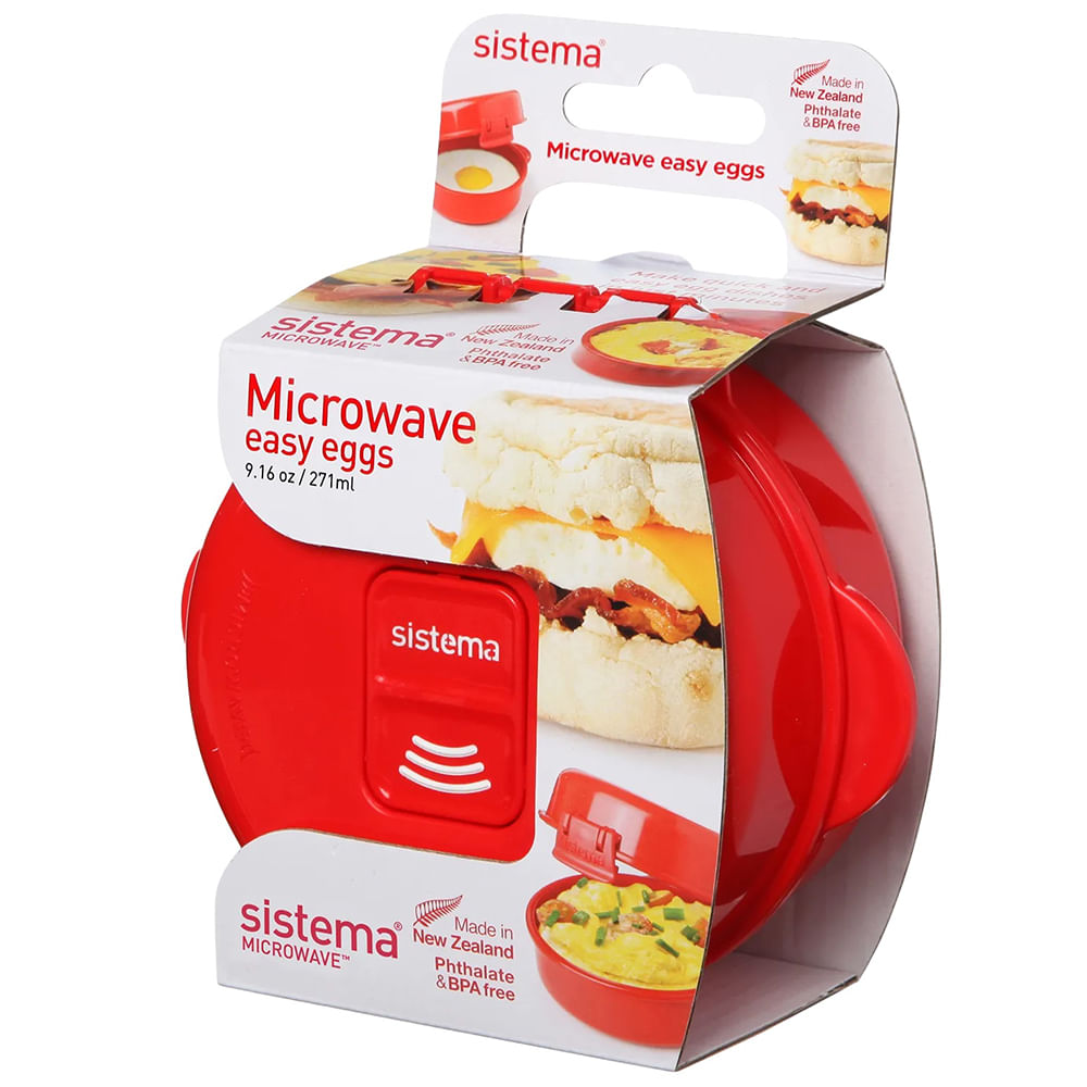 Contenedor para Cocinar Huevos en Microondas 656ml – Con Ventilación de Liberación de Vapor 1117ZS (