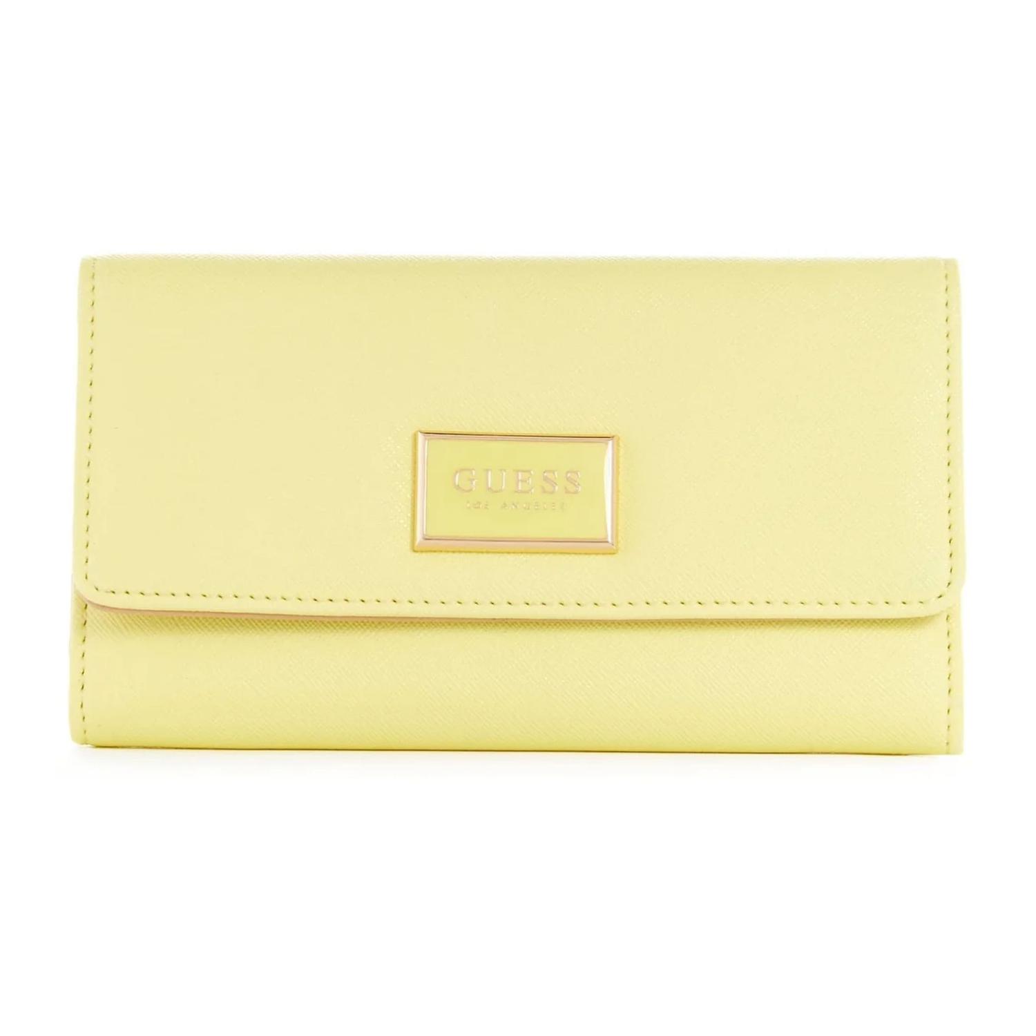 Billetera para Mujer Guess ABREE SLG SLIM CLUTCH - Amarillo