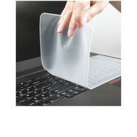 Protector de Teclado Laptop Universal Silicona Blanco
