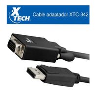 Adaptador Xtech  Displayport Macho A VGA Macho 1.8 m   XTC-342