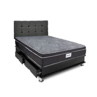 Dormitorio Cuadros Gris Ventus 1.5 Plazas