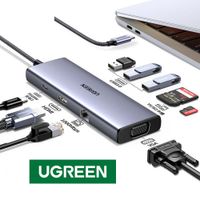 Adaptador Tipo C 9 en 1 Multiport Hub Estacion Lan Hdmi 4k UGREEN 100W