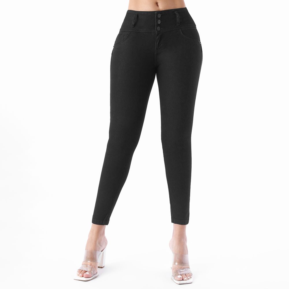 Jean Mujer O11569 Kansas NEGRO