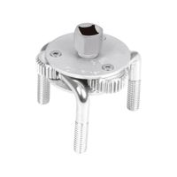 Llave de 3 puntos 3""-4-1/2"" para filtro de aceite, truper