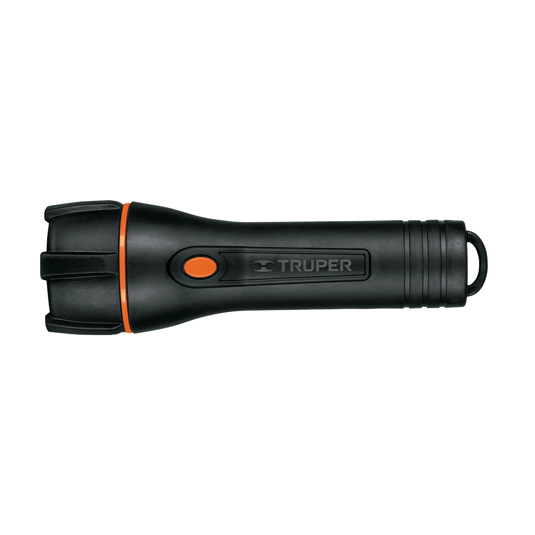 Linterna plástica 1 led 180 lm con 2 pilas d truper