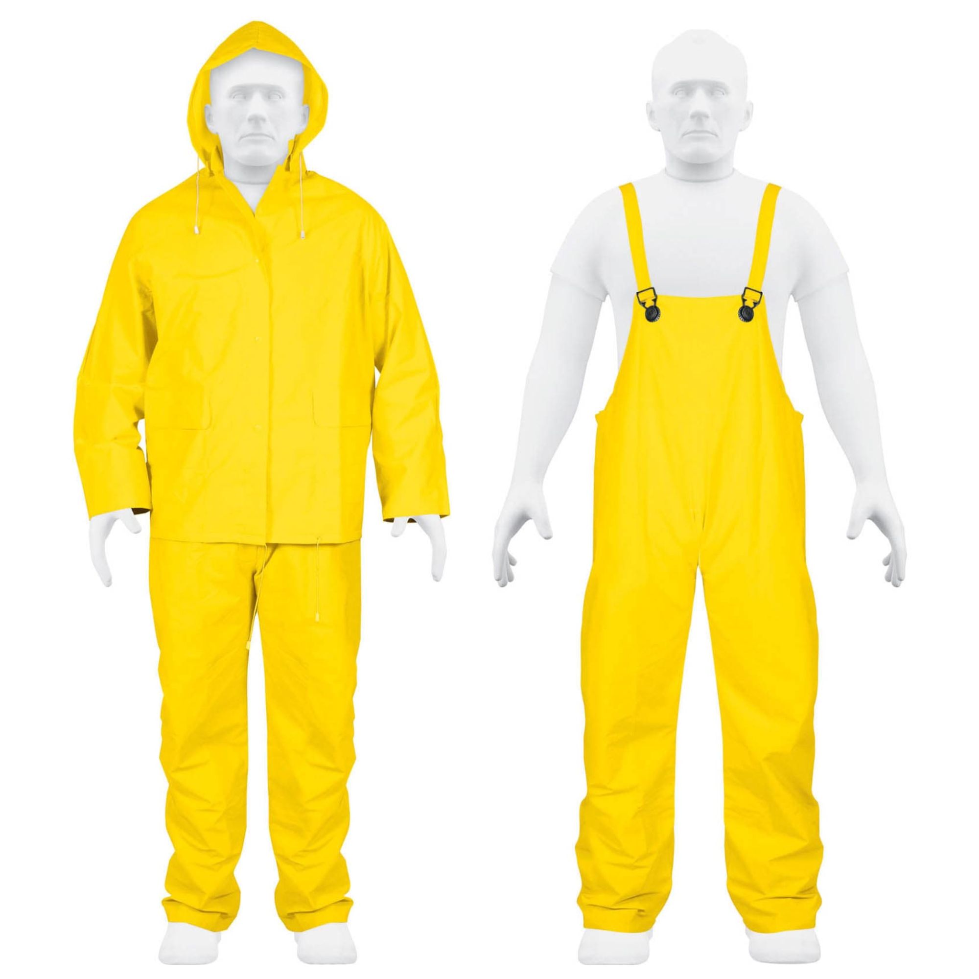 Conjunto impermeable doble capa para lluvia talla M Truper