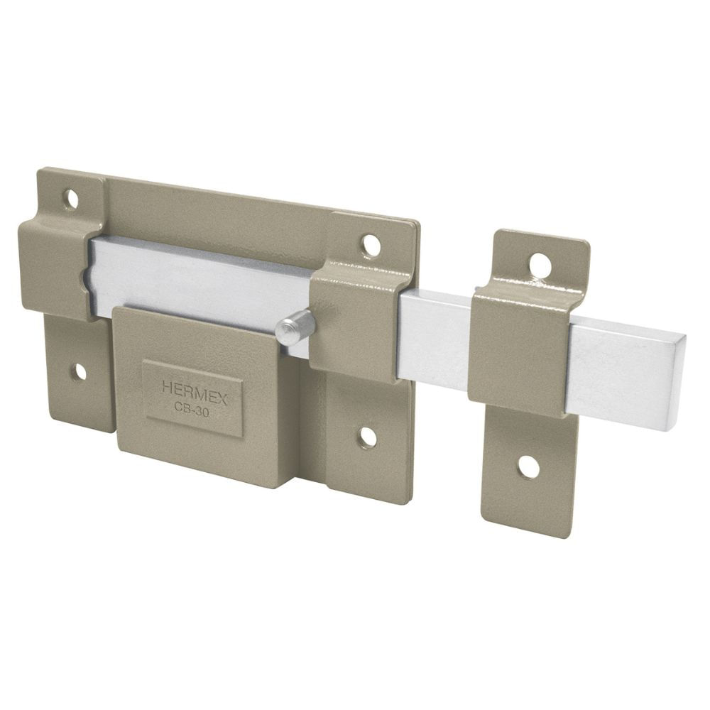 Cerradura de barra fija cilindro exterior Hermex truper