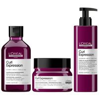 Shampoo en Gel 300ml + Mascarilla + Gel LOreal Curl Expression