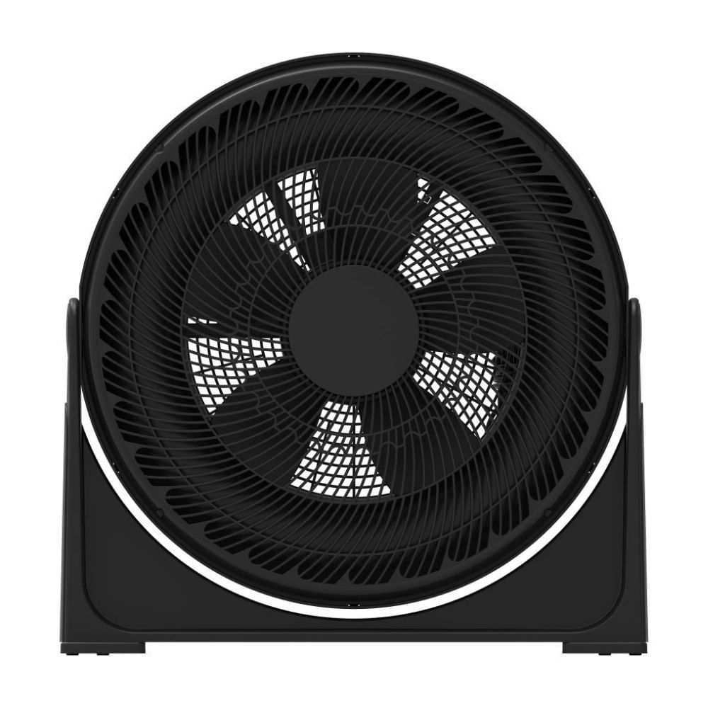 Ventilador de Piso 20"" KYT50-4 Negro Orange - 3 Velocidades