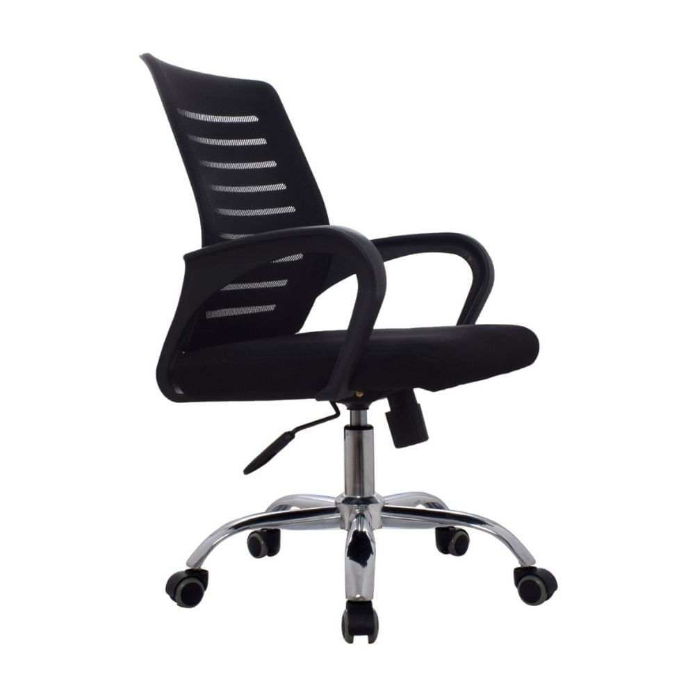 Silla de Oficina Giratorio Dex B Negro Bonno