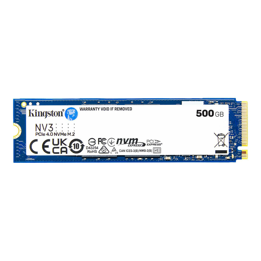 Unidad de estado sólido SSD Kingston NV3 500GB M.2 PCIE4.0 NVME