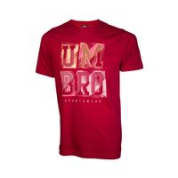 Polo Deportivo Umbro Para Hombre Estampado Dr24010-Twp Dr24010-Twp Rojo
