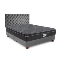 Dormitorio Americano Gris Plata Ventus Queen