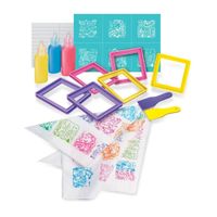 Set Crea Y Decora 4M Estampados En Serigrafia