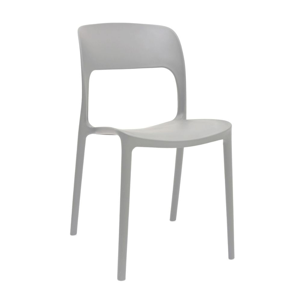 Silla de Diseño Decorativo Obi Gris Bonno
