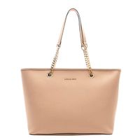 Cartera de Cuero Tote Michael Kors Jet Set Large Pebbled