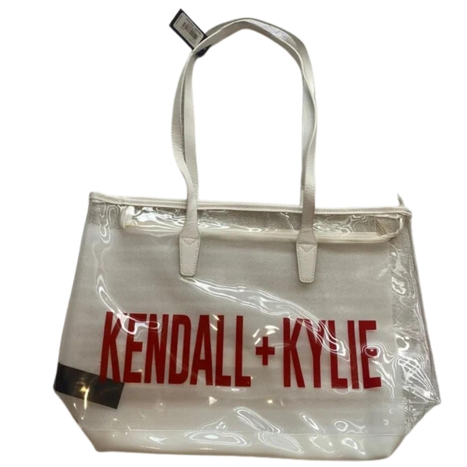 Cartera transparente Kendall + Kylie Red Letters