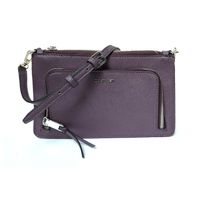 Cartera Crossbody Calvin Klein Zipper Plum
