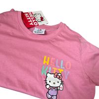 Polo Mujer Manga Corta Hello Kitty - Rosa - L