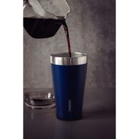 Vaso Térmico de Acero con tapa 500 ml Azul Exata - Tramontina (MUNDO ELECTRONICO)