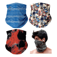 Pack x3 Cuellera Bandana PB25 deportiva Antialergica Para Deporte