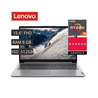 LAPTOP LENOVO IdeaPad 1 15AMN7 15.6"" FHD TN AMD Ryzen 3 7320U 2.4/4.1 GHz  8GB RAM / 512GB SSD / FRE