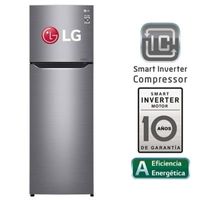 Refrigeradora Lg 254Lts Plateada Door Cooling Gt29Bppdc